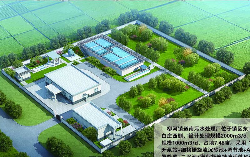 商坵(qiu)桺河南(nan)汚水處理廠